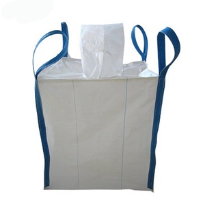 Sacs Jumbo en PP 100% antistatique EGP, 1000 kg, remplissage par le haut, bec verseur, fond plat et cloison, sacs FIBC, facteur <span class=keywords><strong>de</strong></span> sécurité 5:1 - Product Image 4