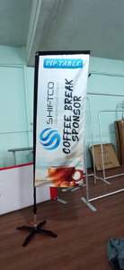 เสาธงไฟเบอร์กลาสสำหรับธงสี่เหลี่ยมผืนผ้าเสาไฟเบอร์กลาสชายหาดกลางแจ้งแบบพกพา - Product Image 2