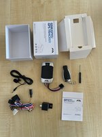 Traceur Baanool Gps 303f Dispositif Gps pour système de suivi de véhicule moto Localisateur Gps pour voitures Traceur de localisation pour voiture