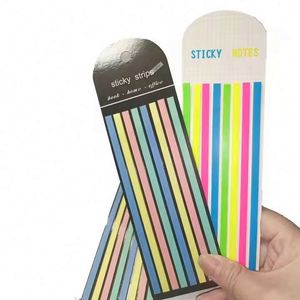 12-Color Transparent Index <b>Stickers</b> 160 <b>Sheets</b>/pad Self-Adhesive Student Reading Marker Supplies Stationary School Supplies - Product Image 4