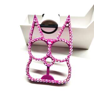 Nuevo Llavero con Orejas de Gato y Diamantes en Existencia, Llavero de Gato en Varios Colores, Aleación, Multifuncional, Abrebotellas de Seguridad - Product Image 6