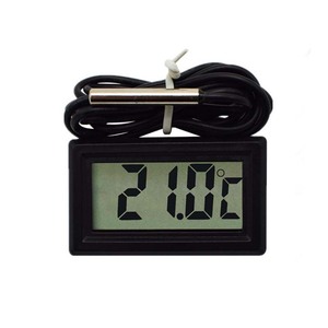 Thermomètre numérique TPM-10 avec sonde, écran LCD, affichage numérique, thermomètre intérieur/extérieur, mini thermomètre, grand écran - Product Image 1