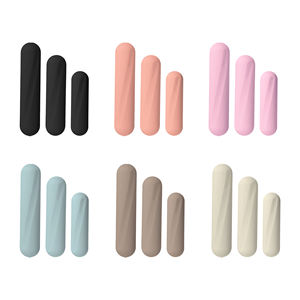 CustomColor 아치 모양의 요가 매트 사용자 정의 로고 스포츠 블랙 매트 PU 고무 모양 발목 무게 덤벨 - Product Image 2