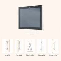 Tableta de 10.1 Pulgadas con Android 15 para Montaje en Pared, RK3566, PoE, WiFi6, RS232, RS485, Panel Táctil, Control Inteligente para el Hogar, HMI Industrial