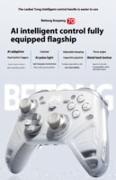 Manette de jeu sans fil 6 Beetong Kunpeng 70 AI Elite à auto-adaptation 2000Hz pour PC/Switch avec 2 joysticks capacitifs
