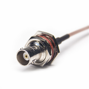 Заводская цена BNC Jack gomen переборка к SMA штекер 90 градусов с RG 179 RG179 RF Pigtail Перемычка Удлинительный кабель в сборе - Product Image 2