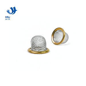 Capuchon filtrant en dôme en maille de fil de laiton avec bride, tamis tissé sur mesure pour la filtration du carburant et des huiles de pompe, OEM - Product Image 5