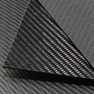 Individuelle Cnc-Karbonfaser 3k Platte Platte Platte Karbonfaser laminiertes Blatt 1 mm 2 mm 3 mm 4 mm 5 mm individuelle Größe