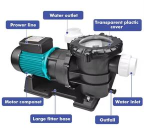Bomba de Filtro para Piscina <span class=keywords><strong>STP50</strong></span> 75 de Funcionamiento Silencioso para Piscinas Residenciales - Product Image 5
