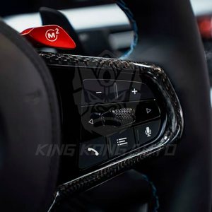 <span class=keywords><strong>Volante</strong></span> Personalizado de Fibra de Carbono y Cuero Sintético para BMW Serie G CS X3 G01 X5 G05 X6 G06 Z4 <span class=keywords><strong>G29</strong></span> I4 G26 M2 G87 M3 G80 M4 G82 M5 G90 - Product Image 3