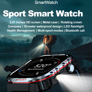 G45 BT GPS sức khỏe màn hình đa Thể Thao Smartwatch nói chuyện TFT màn hình nhịp tim Giám sát ba quốc phòng ngọn đuốc cho Android - Product Image 3