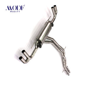 Pour les modèles Porsche Cayenne 9YA : Système d'échappement Cat-Back Valvetronic fabriqué en acier inoxydable de haute qualité avec <span class=keywords><strong>télécommande</strong></span> - Product Image 3