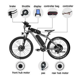 <span class=keywords><strong>Kit</strong></span> de conversion de vélo électrique 250W M5 Assistance au pédalage LCD pour vélos de montagne VTT 16 20 24 26 27.5 28 29 700cc Conversions de vélos électriques - Product Image 4