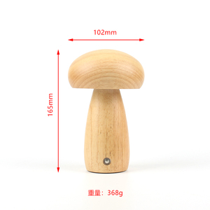 Lámpara de Mesa LED de Madera Moderna de Lujo Personalizable, Decoración para Diwali/Pascua, para Escritorio y Mesita de Noche - Product Image 3
