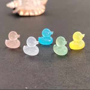 Hot Sale Luminous Resin Duck Miniatures Glowing Animal <b>Figurine</b> Desktop Craft Decorations Fluorescent <b>Garden</b> Yard Lawn Landscape - Product Image 3