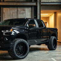 Jantes forgées personnalisées SL 22x12 24x14 26x14 30x16 pouces 8x165.1 8x170 8x180 finition polie à déport profond pour Ford F-150