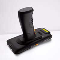 IP65 Rugged Android 12 UHF RFID 4G Escáner de código de barras Quad Core CPU Industrial PDA con colector de datos de huellas dactilares en stock