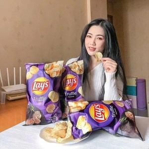 Papas Fritas Exóticas al por Mayor, Papas Fritas Taiwanesas, Papas Fritas <span class=keywords><strong>Lays</strong></span>, Sabor a Trufa Negra, 100g/bolsa - Product Image 6