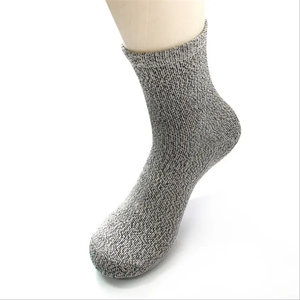 Haute Performance niveau 5 coupe preuve pieds nus <span class=keywords><strong>Action</strong></span> chaussettes hommes cinq orteil Anti coupure chaussettes poignée Silicone pour la plongée surf - Product Image 6
