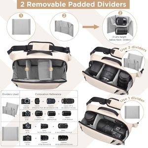 Muestra Gratis de Bolsos Cruzados Modernos, Deportivos, Impermeables, Unisex, para Ciclismo, con Cremallera, para Cámara, Bandolera, con Logotipo Personalizado, Bolsa de Mensajero para Hombre - Product Image 2
