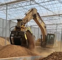Godet de criblage rotatif à faible débit pour mini-excavatrices de 7 et 9 tonnes – Équipement de classification de pierres et de gravier pour jardin