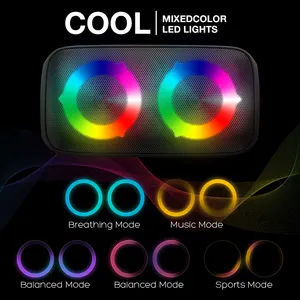 Best Selling 60W Bluetooth 5.0 Bluetooth Speaker Party Box Speaker Bluetooth Speaker With Mic