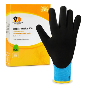 Guanto di protezione termica Mapa Tempice 700, taglia 9, nero, per lavori in giardino - Product Image 2