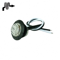 Prix préférentiel marqueur de remorque 3 LED lampe ronde 12V ou 24V feux de dégagement de camion