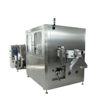 Machine de marquage laser UV industrielle compacte et intégrée pour bouchons de bouteilles, 600 pièces par minute, marquage et téléchargement de données MES ERP en temps réel