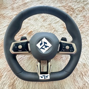 Volant <span class=keywords><strong>sport</strong></span> en cuir <span class=keywords><strong>noir</strong></span> M Performance pour BMW F30 F31 F10 F32 F33 F39 F80 F82 F87 E84 E83 Série 2 3 <span class=keywords><strong>5</strong></span> X1 X3 X4 X5 - Product Image 4