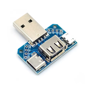 Placa Adaptadora USB XY-USB4 con Conector Macho USB a Micro USB Tipo C Hembra 2.54-4P para Pruebas de Transferencia - Product Image 2