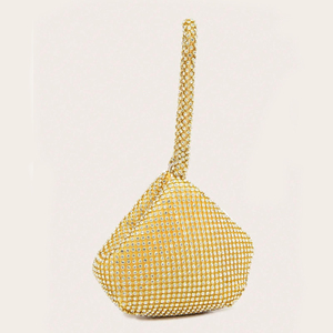 Bolso de Mano Tipo Dumpling Personalizado 2026 para Mujer, Bolso Pequeño de <span class=keywords><strong>Cristal</strong></span> para Eventos - Product Image 3