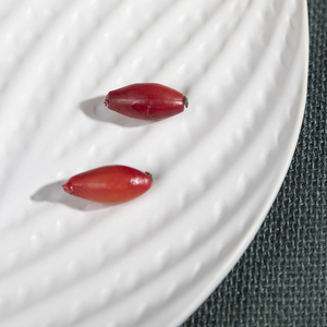 Merlin Living Assiette décorative en céramique blanche grise <span class=keywords><strong>moderne</strong></span> Vaisselle nordique de luxe en porcelaine mate avec forme de feuille de palmier Décoration intérieure - Product Image 6