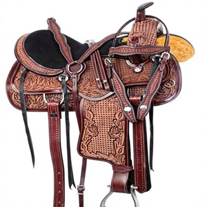 Silla de Montar Inglesa de Alta Calidad Australiana BS International NA81, Personalizable con Logotipo, Cuero Genuino de Vaca y Búfalo - Product Image 3
