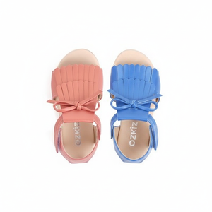 OZKIZ Korean Kids Premium Sandals Open Toe with Bow <b>Decoration</b> Breathable <b>Summer</b> Fashion for 2-7 Years Wholesale - Product Image 2