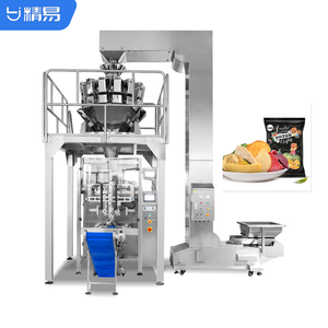 Machine d'emballage de particules entièrement automatique avec balance électronique pour aliments soufflés et chips de pommes de terre - Product Image 1