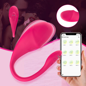 Hot Selling App Wireless Vibrator <span class=keywords><strong>Sex</strong></span> Spielzeug für Erwachsene 9 Frequenz Small Dolphin Vibrator Weibliche Masturbation G-Punkt Klitoris Vibrato - Product Image 1