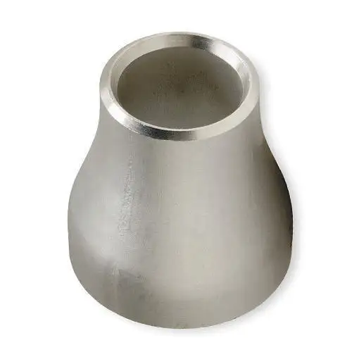 ASME B16.9 ASTM B366 Monel 400 WPNC बट वेल्ड फिटिंग निकल मिश्र धातु Ecc.Reducer