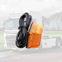 Feu de position latéral en promotion avec lentille fumée transparente, neuf, ambre/blanc, 24V pour camion