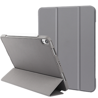 Étui de protection fin à trois volets pour tablette avec protection intégrale des bords en PU pour iPad Air 11 (M4) 2026