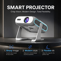 YDH-HA116 2026 Meilleure Vente H723 Android 14 Prise en Charge de la Mise au Point Automatique 4K Mini Projecteur Portable sans Fil pour la Maison et le Bureau avec Fonction de Duplication d'Écran
