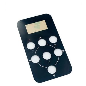 Paneles Frontales de Plástico Acrílico de Policarbonato Personalizados con Impresión en Fondo Negro PMMA, Corte Láser o Grabado CNC - Product Image 1
