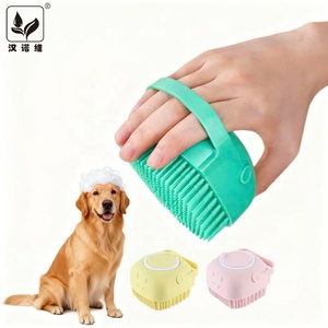 Sikat Mandi & Shower Mewah Ramah Lingkungan dari Silikon Lembut Antibakteri Alat Perawatan Hewan Peliharaan Profesional Pijat Busa untuk Anjing Kucing - Product Image 1