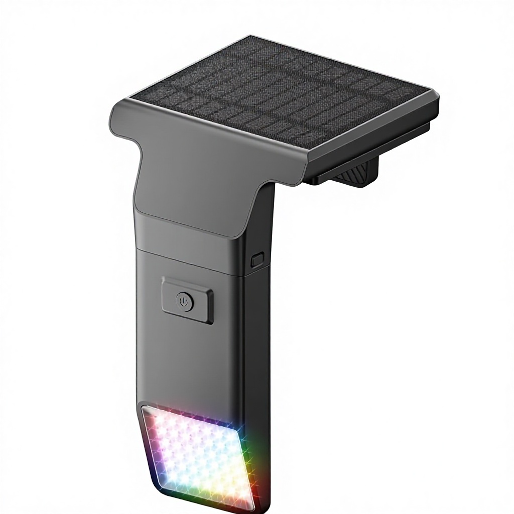Solar Pool Lights for Inground & Above Ground Pools 10-Color 4-Mode LED Remote Control Timer Waterproof (Black 1 Pack)