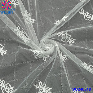 2025 personnalisé Nylon Spandex soie Tulle imprimé dentelle maille chaîne tricoté puissance maille tissu pour décontracté scène robe <span class=keywords><strong>jupe</strong></span> fil - Product Image 4