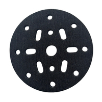 Coussin d'interface en éponge souple de 6 pouces (150 mm) à 17 trous avec fixation auto-agrippante pour polissage et ponçage, accessoires pour outils électriques