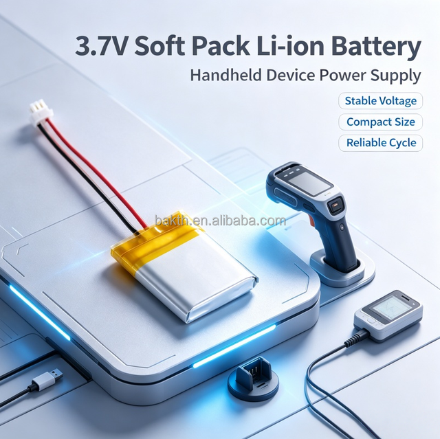 3.7V 560mAh 1S1P Pouch Lithium Ion Battery Custom Soft Lithium Battery for Bluetooth Headset Smart Watch Small Wearable Devices