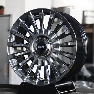 Rines HTOR de 20x9.5 Pulgadas 5x112 Forjados en Gris Metálico Estilo AMG para Autos, Compatibles con C63 E63 S580 GLE53 GLC63 GT53 EQS CLS - Product Image 2