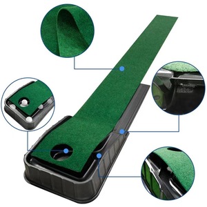 Retour automatique à la maison et au bureau utilisé Pro Advanced Funny Putting Carpet <span class=keywords><strong>Golf</strong></span> Putting Mat - Product Image 4