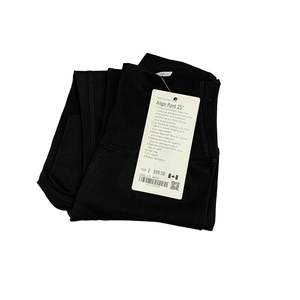 नए बिन न्यूड लुलु योग पैंट एक्स के आकार के घड़े तंग व्यायाम फिटनेस पहनने और योग के लिए जिपर सजावट के साथ - Product Image 5